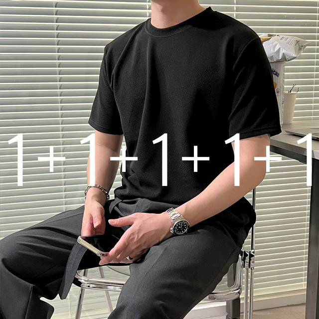 new [당일출고] [1+1+1+1+1] 피넛 링클프리 반팔 티셔츠