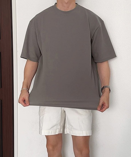 new [1+1+1+1+1] 피넛 링클프리 반팔 티셔츠